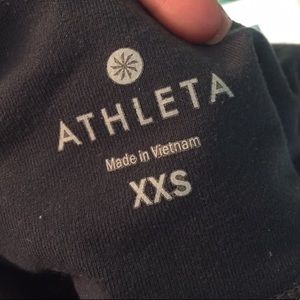Dark gray Athleta leggings size xxs